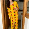 Liquidação de Fábrica Pijama de Bem-Estar Primavera e Outono Feminino Casual Confortável Estilo Lady Manga Longa Calças Conjunto de Duas Peças Roupa de Casa