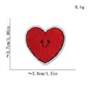 Patches Bordados Coloridos de Desenho Animado com Letras em Inglês para Decoração de Roupas Infantis, Patches de Reparo para Bolsas, Roupas, Sapatos, Chapéus e Patches de Tecido