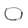 Pulseira Vintage de Obsidiana Koi com Corda Trançada Vermelha Design de Luxo Leve de Nicho Presente Boa Sorte Joia Versátil para Mulheres