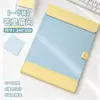 Carpeta Magnética con Clip A4 Tablero de Cuero Clip para Tablero Bloc de Escritura para Estudiantes Tablero Portapapeles para Exámenes Tablero de Escritura Multifuncional