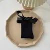 Meias Lolita para Meninas Chegada Nova Primavera e Verão Meias de Cano Alto com Laço para Meninas Uniforme JK Cor Sólida Japonesa Meias para Mulheres Tira
