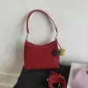 Bolso de Piel de Ante para Mujer, Nuevo Bolso Cruzado Versátil Otoño/Invierno 2026, Bolso Cubo Casual de Nicho para Hombro/Debajo del Brazo