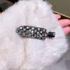 Pasador de Pelo con Pedrería Estilo Coreano Nuevo Estilo Pinza para Flequillo Lateral Accesorio para el Cabello Pasador Brillante Adorno para el Cabello