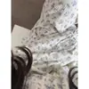 Pijama Floral Fresco Estilo Japonês Plus Size para Mulheres, Novo Conjunto de Duas Peças para Casa Primavera 2026, Pode Ser Usado Fora