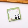 Lindo cuaderno de panda estilo nacional para estudiantes, caricatura, no adhesivo, desgarrable, de alta calidad, papel para notas, bloc de mensajes