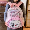 Nuevas Mochilas Escolares para Niños, Mochilas de Jardín de Infancia, Lindos Dibujos Animados Labubu, Mochilas Escolares de Moda para Estudiantes de Primaria