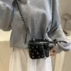 Bolso Caja Nuevo, Moderno y Versátil Estilo Coreano para Mujer, Cadena de Rombo, Casual Personalizado para el Día a Día, Bolso Cruzado de Temperamento de Alta Gama
