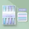 Caneta Marcadora Girly com Ponta Macia Estilo Ins, Caneta Marca-Texto Colorida, Caneta para Diário de Alta Aparência Amiga dos Olhos, Caneta Fluorescente Morandi