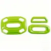 Adecuado para modelos Jeep Wrangler 18-24, accesorios decorativos de marco de luz de lectura ABS modificado