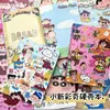 Cuaderno de Página de Color A5 Serie Shin-Chan Dibujo Animado Japonés Diario Estudiante Anime Journal Bloc de Notas
