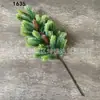 Decoração de Natal de Vime de Pinha Simulada Amazon Transfronteiriça Rattan de Borracha Macia Festa Interna Parede Externa