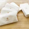 Servilletas Cuadradas para Restaurante de Hotel, Papel de Adsorción de una Sola Capa con Logo Impreso en Troncos, Toallas de Papel Impresas sin Aroma