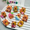 Accesorios de Goma Blanda Pibala de PVC, Pegatinas para Refrigerador Hechas a Mano para Manualidades, Zuecos, Flores para Zapatos, Pegatinas para Tazas de Agua, Materiales Decorativos
