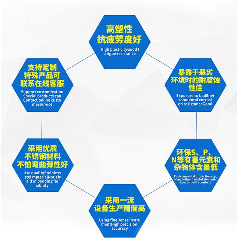 不锈钢飞蝇钩别针钓鱼8字环路亚别针连接器飞蝇钩别针跨境专供