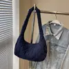 Bolsa de Hombro Individual Acolchada con Diamantes Nueva Otoño 2026 Bolso Cruzado Casual para Mujer Gran Capacidad Moderno Casual Color Sólido Bolso Dumpling