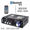 Mini Amplificador de Potência Amplificação de Potência de Alto-falante Cartão Plug-In Rádio Pen Drive Bluetooth Amplificador de Potência DC 12V 220V