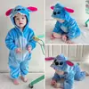 Roupas de Bebê para Outono, Macacão Espesso Peça Única, Pijama Infantil, Roupa para Exterior, Roupas Infantis Anyang, Macacão de Engatinhar Manga Longa Classe A