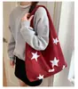 2026 Bolso de Hombro Único con Bordado de Cielo Estrellado Estilo Coreano Nuevo para Estudiantes Mujeres para Clase Bolso de Mano Simple para Viajes