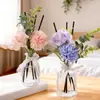 Flores Secas de Aromaterapia sin Fuego Decoración para el Hogar Adornos de Aromaterapia Interior Dormitorio Sala de Estar Baño Souvenirs de Alta Gama