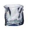 Taza Retorcida Estilo Ins Vasos de Vino Transparentes para Whisky Vasos Domésticos Popular Vaso Plegable Vaso de Agua de Forma Especial Vino Pequeño