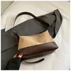 Bolsa Grande de Bolitas para Mujer 2025 Invierno Nuevo Bolso Cruzado Sencillo al Hombro Bolso Cuadrado Pequeño para Estudiante Clase Trabajo Ropa
