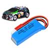 Atualização modificada 7.4V 450mAh controle remoto mosquito carro K989 Weili 1:28 bateria de lítio especial para carro mosquito de controle remoto