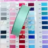 Cinta de lunares de 25 mm para envolver regalos, atar pasteles, materiales para accesorios de cabello DIY, poliéster, en stock, venta al por mayor, múltiples colores