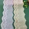 10 cm de largura boneca laço branco bordado de algodão borda textura de algodão laço fino acessórios DIY