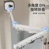 Cortina de Chuveiro Quente de Inverno com Ventosas, Dobrável, Banheiro Invisível, Sem Furos, Impermeável, Cortina de Chuveiro para Separação de Áreas Seca e Molhada, Tenda de Chuveiro