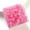 Cuentas Redondas de Vidrio Ins Viento Gelatina Imitación Jade Manzana Cuentas Redondas DIY Pulsera Collar Accesorios de Joyería Hechos a Mano Hechos a Mano con Cuentas