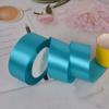 Suministro de fábrica 4cm cinta de poliéster para silla de boda respaldo cinta de satén cinta ramo flor material cinta de embalaje al por mayor