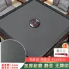 Mantel de Mahjong, Accesorios de Mantel para Máquina Automática de Mahjong, Diseño de Piel de Vaca, Engrosado, Sin Fichas Impresas, Tapete de Tela de Mahjong para Mesa