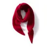 Nueva colección otoño e invierno 2026: Bufanda de punto de cachemira de color liso, diseño unisex, gruesa y cálida, proporciona protección y comodidad para el cuello