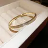 Pulseira Ajustável Flor Rombo Zircônia Vazada Leve Luxo High-End Pulseira Fashion Versátil Simples
