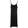 Vestido Trapeador de Costura sin Espalda de Estilo Europeo y Americano de Verano para Mujer Vestido Modal de Gran Vuelo Vestido de Moda para la Playa para Mujer