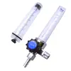 Accesorios para medidor de gas argón, medidor de dióxido de carbono, medidor de gas argón, medidor de flujo de Ar, tubo de flujo de CO2, regulador de presión con bola flotante