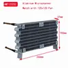 Ensamblaje de Intercambiador de Calor Evaporador Disipador de Calor Pequeño Micro Radiador Mini Micro Canal Condensador de Onda
