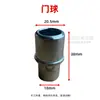Accesorios para Estructura de Invernadero Esquina de Puerta Galvanizada Bola de Puerta Cerradura de Puerta Poste Base de Puerta Bisagra