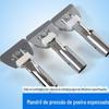 Mandril Empurrador de Pó Substituível com Estrutura de Ferro Empurrador de Pó Direção Universal Mop de Aço Inoxidável Espessura Ultra-Espessa