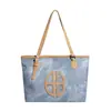 Bolsa Feminina da Moda Mais Vendida Transfronteiriça, Bolsa Tote de Grande Capacidade, Bolsa de Ombro Versátil para o Dia a Dia, Bolsa Tote de PU de Alta Qualidade