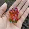 Decoraciones de fortuna valiente de cristal oficina hogar escritorio inauguración feng shui manualidades de vidrio adornos fábrica venta al por mayor