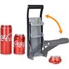 Aplanador de latas de 16 oz montado en la pared suministros de cocina juego multiusos de prensa latas abridor de botellas