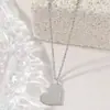 Collar de acero inoxidable de alta gama con diseño de nicho de explosiones transfronterizas, accesorios de otoño e invierno, el collar de acero de titanio aman no se desvanece