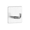 Gancho adhesivo resistente sin costuras de acero inoxidable 304 para cocina y baño, dedicado transfronterizo, gancho de metal para abrigos y sombreros, sin perforaciones, detrás de la puerta