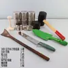 Anillo Cuchillo Muestreador de Suelo de Acero Inoxidable 304 Muestreador de Suelo de 100 Centímetros Cúbicos 200 Densidad Aparente Compactación Contenido de Humedad Mango