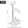 Soporte Colgante para Host sin Taladro Colgador para Caja de Computadora de Escritorio Almacenamiento Debajo del Escritorio Colgador Metálico Colgante de Pie