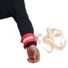 Guantes de sujeción de extremidades, Cinturón de sujeción para paciente encamado, Cinturón de sujeción para muñeca y tobillo, Cinturón fijo, Correa de mano, Cinturón de sujeción