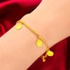 Pulseira de Cabeça Feminina Sha Jin do Vietnã Pulseira Plana Boss Sha Jin Feminina Nova Joia Transfronteiriça