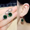 Aliexpress Venta Caliente Moda Transfronteriza Simple Franceses Pendientes de Gama Alta Exquisitos Pendientes de Zirconia para Mujer Venta al por Mayor