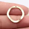 25x24mm 1.5g Multicolores Accesorios para Joyería DIY Directo de Fábrica Colgante Irregular de Círculo Hueco